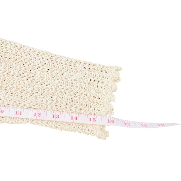 Vintage‎ A Pallas Original Irish Linen Cream Women’s Button Cardigan Sweater MED - Picture 12 of 15